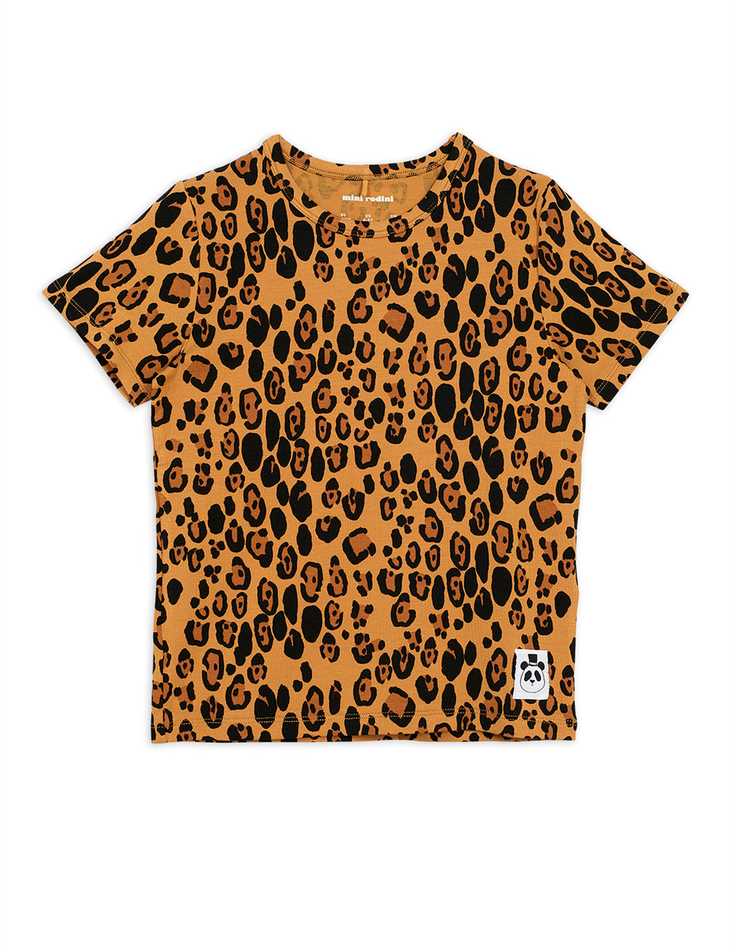 BASIC LEOPARD T-SHIRT / ミニロディーニ レオパードキッズTシャツ