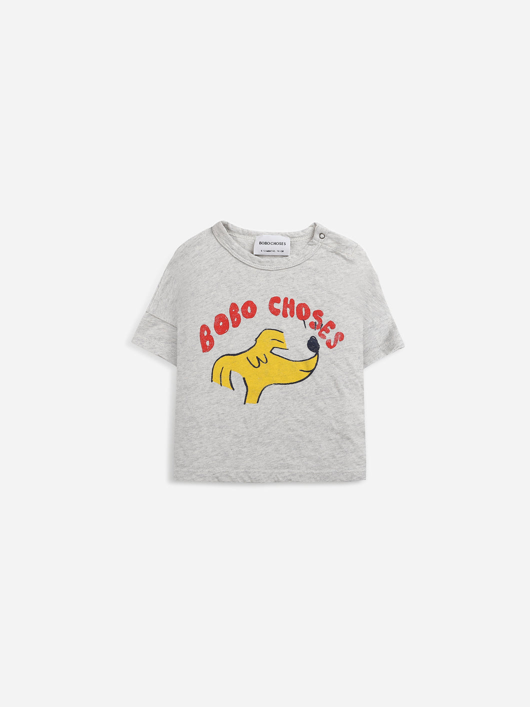 Sniffy Dog short sleeve T-shirt / ボボショーズ Baby