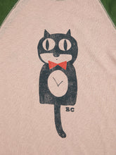 画像をギャラリービューアに読み込む, 【ラスト1つ】Cat O&#39;Clock long sleeve T-shirt / ボボショーズ キッズ長袖カットソー ネコ
