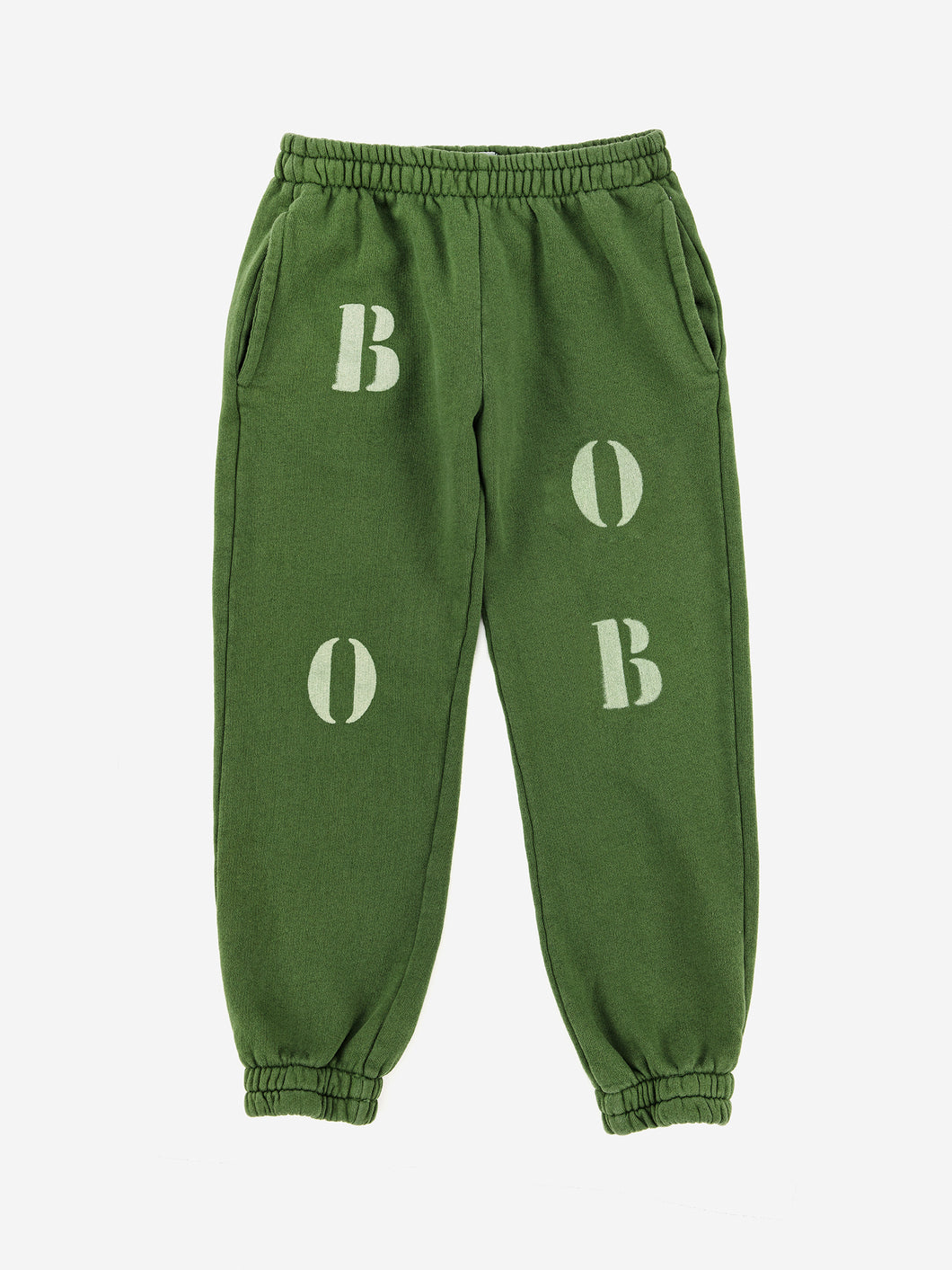 Bobo White jogging pants / ボボショーズ キッズスウェットパンツ ロゴ