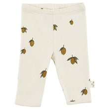 画像をギャラリービューアに読み込む, NEW BORN PANTS LEMON / コンゲススロイド  オーガニックコットン100% 新生児 レギンス レモン
