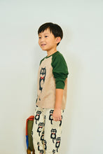 画像をギャラリービューアに読み込む, 【ラスト1つ】Cat O&#39;Clock long sleeve T-shirt / ボボショーズ キッズ長袖カットソー ネコ
