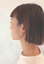 画像をギャラリービューアに読み込む, Ball one touch pierce / ボールワンタッチピアス シルバー ゴールド

