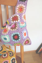 画像をギャラリービューアに読み込む, Crochet bag / クロシェ編み フラワー マーケットバッグ かぎ編み フィッシュバッグ 鞄 カバン
