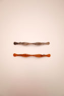 Hand made marble hair barrette / ハンドメイドマーブルヘアバレッタ ヘアピン ヘアクリップ 2色