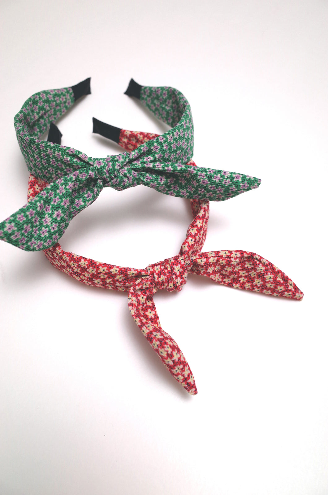Flower ribbon headband 23SS / フラワー リボン カチューシャ 花柄 キッズ 女の子
