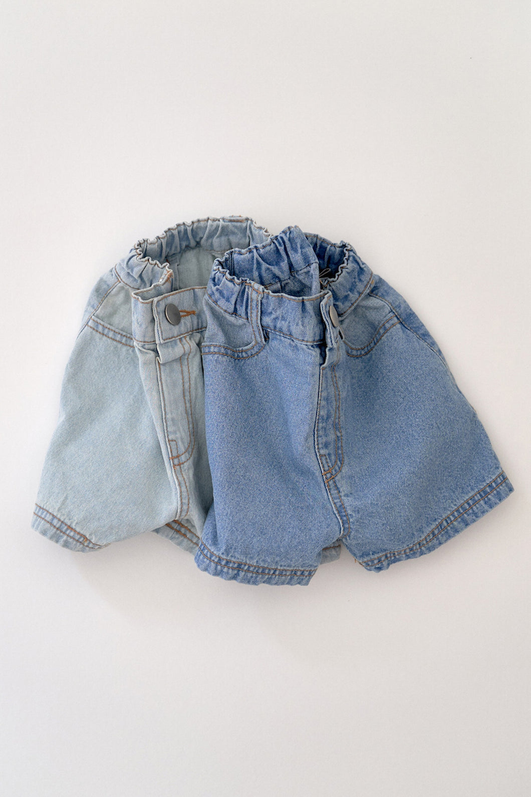vintage like denim short pants / ヴィンテージライクデニムショートパンツ